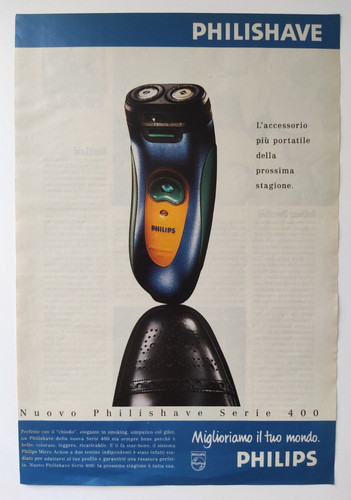 Pubblicita philishave philips - pubblicita',