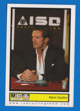 CYCLISME carte manager MARIO CIPOLLINI  équipe ISD