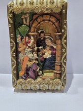 Candela di cera Biedermeier -