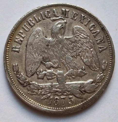 Moneta messico peso 1873 - messico,