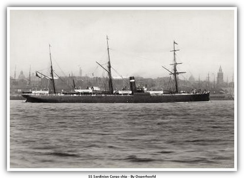 Nave carico sardegna - nave, da