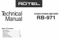 ROTEL RB-971, RB-5000