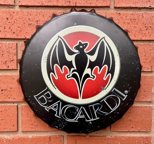 Bacardi bottle top wall - wall, sign