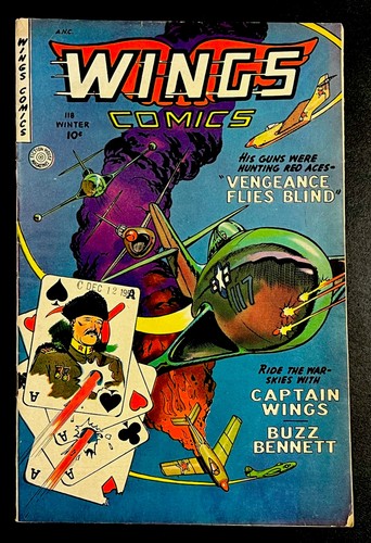 Wings comics 118 1952 fiction - #118,