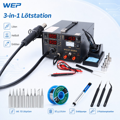 Wep 853da stazione saldante - stazione,