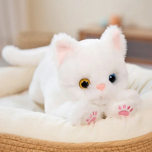 Peluche gatto gattino - , sdraiato