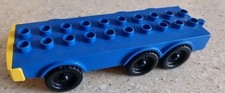LEGO DUPLO - BASE BLU PER CAMION PER TRASPORTO CAVALLI - 2628 - VINTAGE