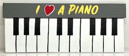 Targa parete pianoforte - targa,