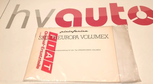Manuale originale fiat - manuale,