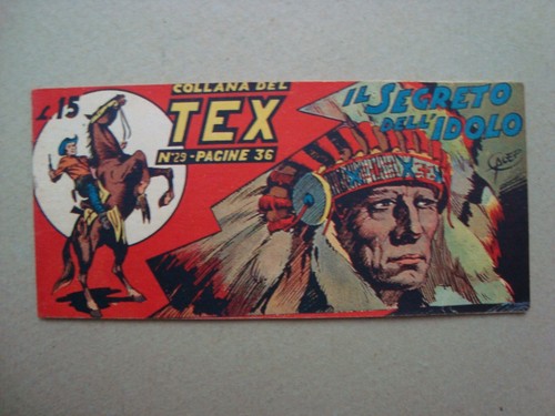 Tex striscia serie 29 - 1°,