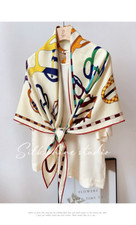 Sciarpa scialle triangolo