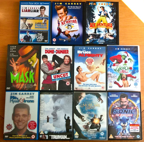 Jim carrey 13x dvd - 13x,