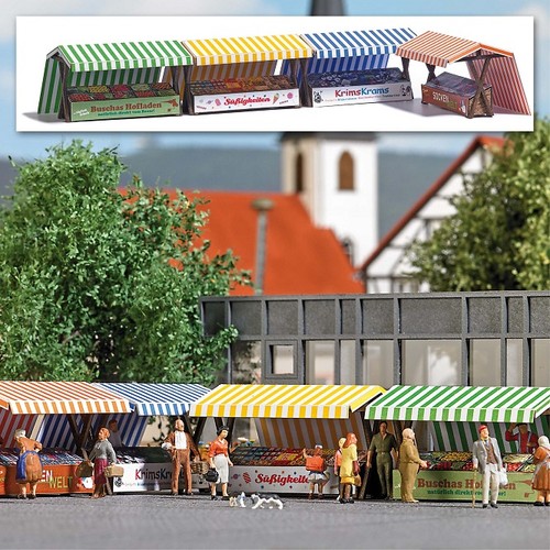 Busch 1824 h0 4 banchi - 1/87,