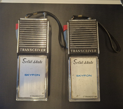Walkie talkie vintage skyfon - talkie,