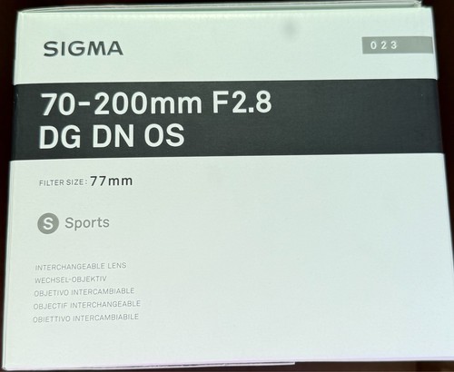 Teleobiettivo zoom sportivo