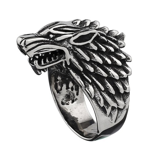 Viking wolf head dominant - wolf,
