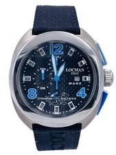Orologio Locman Mare Titanio 47mm 130KCAK/590 Crono Wr100m Scontatissimo Nuovo