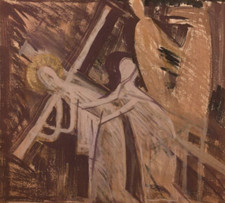 Cristo Via Crucis, dipinto a