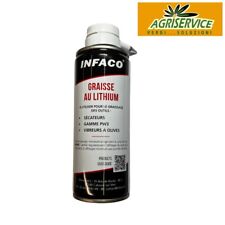 Grasso spray litio INFACO 200 ml lubrificante lama forbice elettrica e batteria