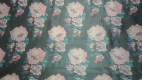 Tessuto cotone cerato - , vintage