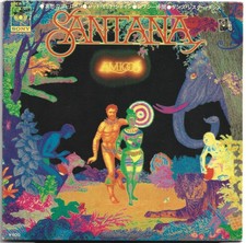 7" EP Santana – Amigos  JAPAN 	CBS/Sony – 08EP 1   1976