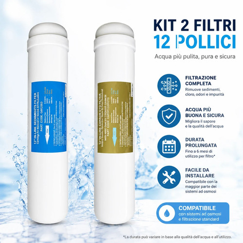 Kit filtri pollici - 2,
