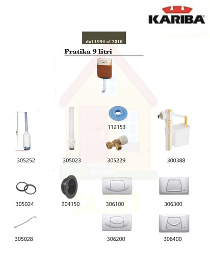 Set ricambi originali - set, per