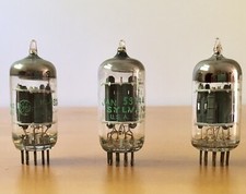 5814 12AU7W GE Sylvania Tubi