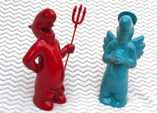 NOVITA' Il Diavolo e l'Angelo Pubblicità Lagostina 20cm Cavandoli Carosello