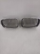 Coppia griglie anteriori BMW SERIE 1 E81 E82 E88 E87 LCI CROMATE