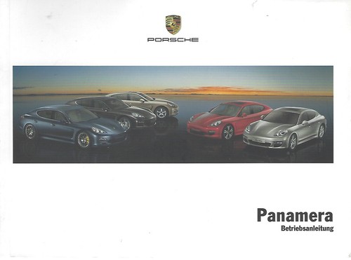 Porsche panamera manuale uso - porsche,