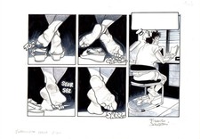 FRANCO SAUDELLI  - Tavola originale Leg Show: Luana p. 1 A