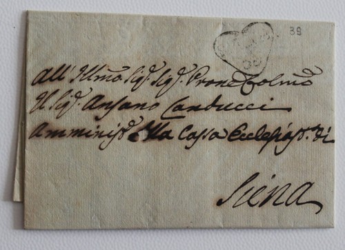 1792 toscana lettera capalbio - 1792,