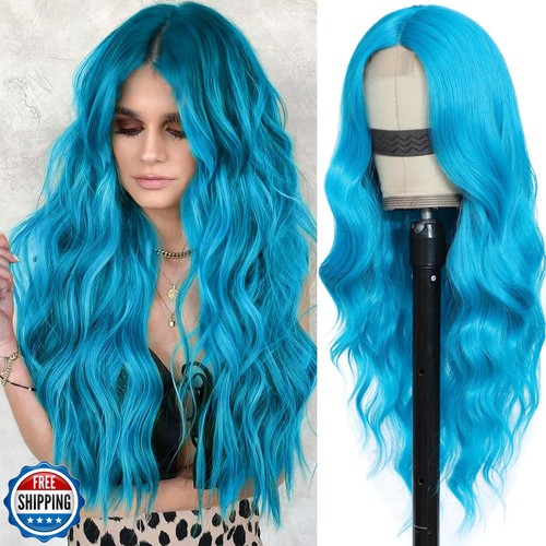 Beautifa parrucca blu - parrucca, per