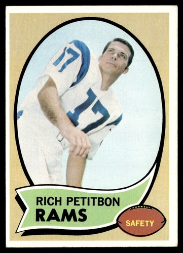 Carta 1970 topps football - carta,