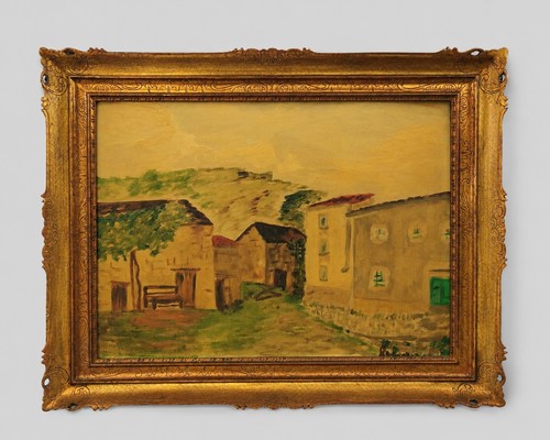 Quadro vintage con cornice - con,