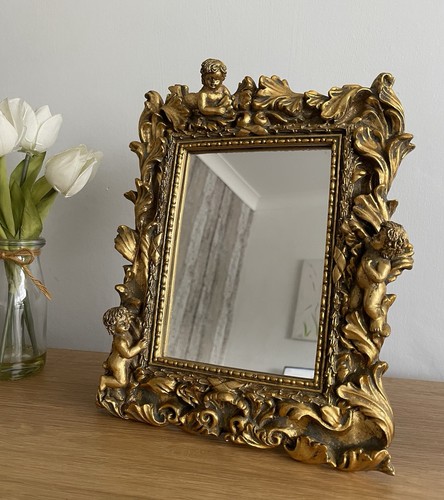 Specchio vintage cherubino