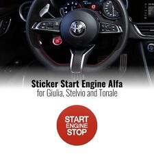 Adesivi Start Engine per Alfa