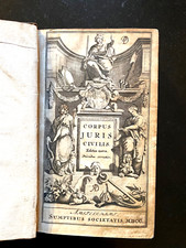 CORPUS JURIS CIVILIS EDITIO