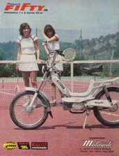 advertising Pubblicità-MOTO MALAGUTI FIFTY AS  1978 CICLOMOTORI ITALIANI