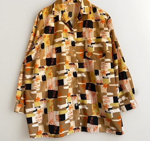 Camicia donna vintage colorata