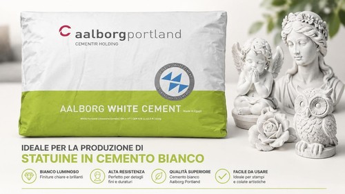 Cemento bianco polvere - bianco, in
