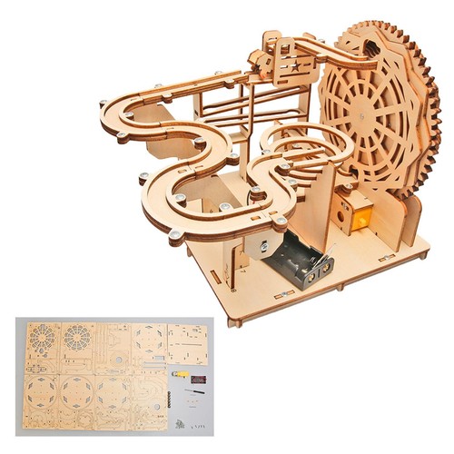 Modello pista per biglie - di,