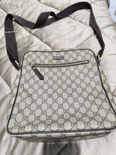 Tracolla uomo gucci beige - gg,