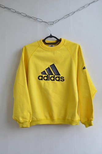 Felpa gialla adidas equipment - felpa,