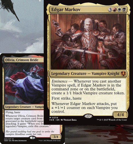 Edgar markov commander deck - markov,
