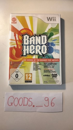 Band hero nintendo wii - band,