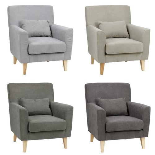 Poltrona tessuto enea con - in,
