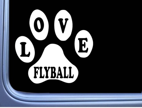 Adesivo love flyball l810 - flyball,