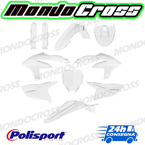 Kit plastiche polisport bianco - kit,